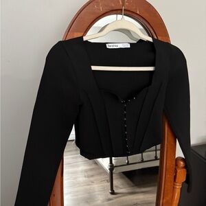 Bershka Black Top